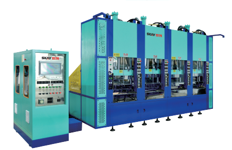 FULL-AUTOMATIC FOAM EVA INJECTION MOLDING MACHINE